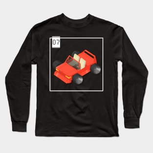 07 - Pixel Cars - Little Red Long Sleeve T-Shirt